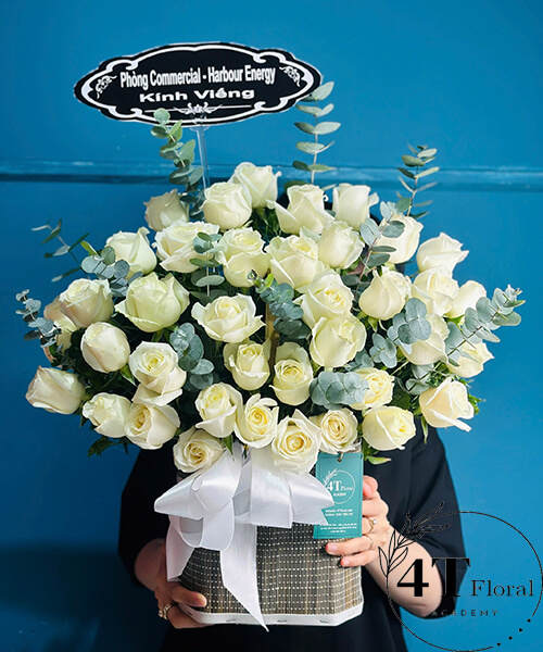 Giỏ hoa viếng tang