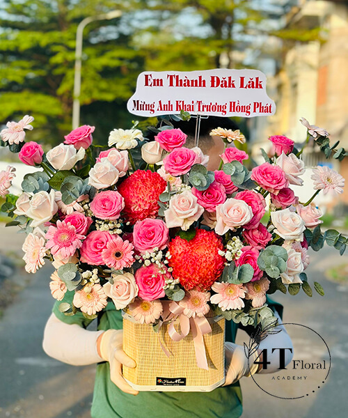 giỏ hoa chúc mừng sinh nhật