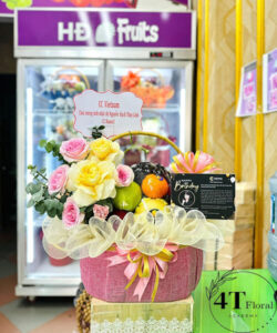 Giỏ trái cây chúc mừng khai trương - TC103