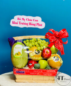 Giỏ trái cây chúc mừng khai trương - TC83