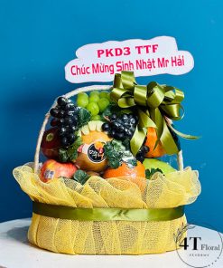 Giỏ trái cây đẹp tặng sinh nhật - TC69