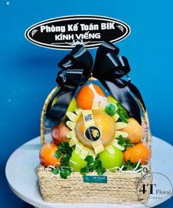 Giỏ trái cây đi viếng giá rẻ - TC67