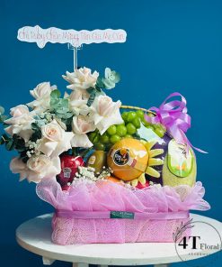 Giỏ trái cây hoa đẹp - TC59