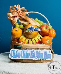 Giỏ trái cây làm quà biếu tặng - TC55