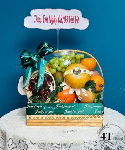 Giỏ trái cây chúc mừng ngày lễ - TC41
