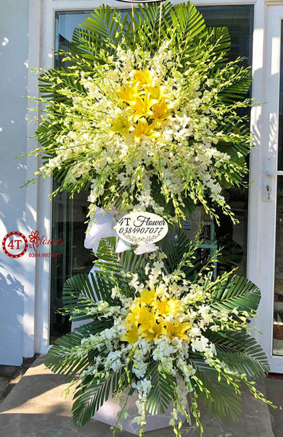 kệ hoa chia buồn