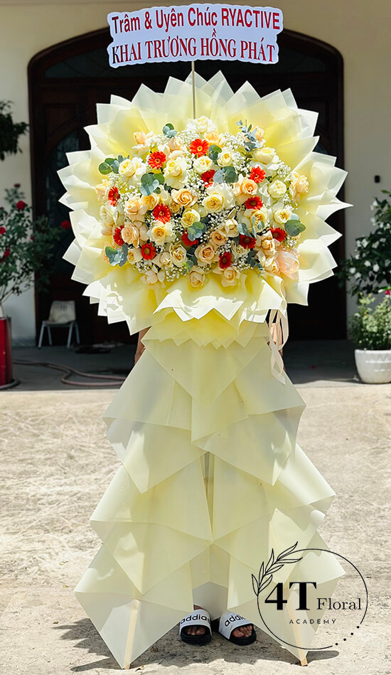 kệ hoa chúc mừng khai trương