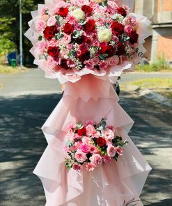 Kệ hoa chúc mừng sinh nhật sếp nữ - HK79