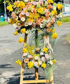 Kệ hoa khai trương phong cách hiện đại - HK46