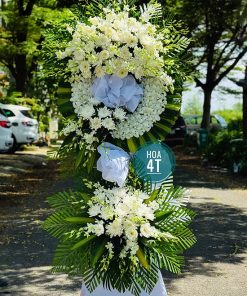 Kệ hoa tang ba tầng đẹp - HV75