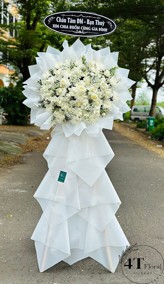 Kệ hoa tang gửi lời thường tiếc