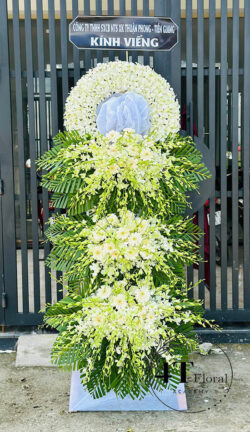 Kệ hoa tang hiện đại 3 tầng - HV135