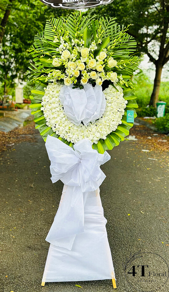 kệ hoa tang nhẹ nhàng