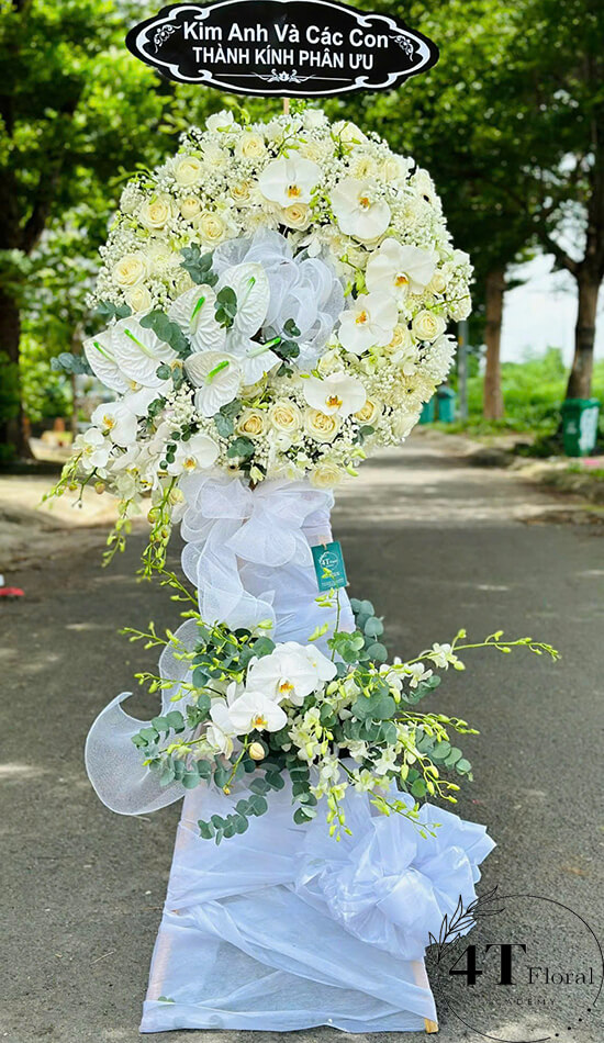 kệ hoa tang trang nhã