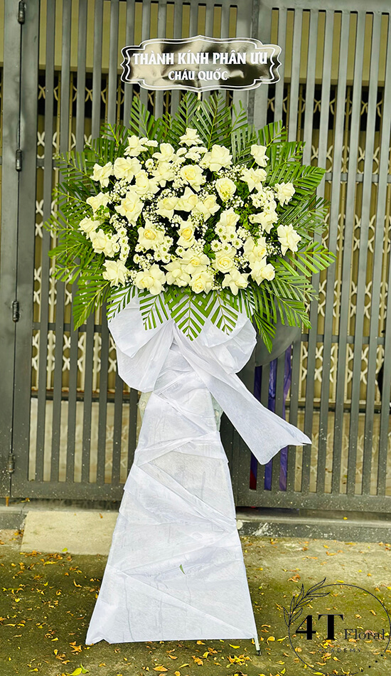 Kệ hoa tang vĩnh biệt