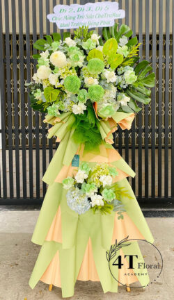 Kệ hoa tone xanh lá - HK22