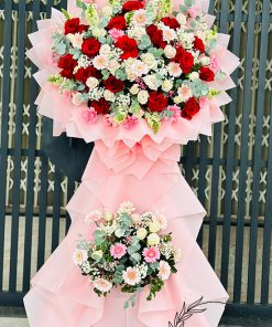 Kệ hoa chúc mừng tần gia - HK17