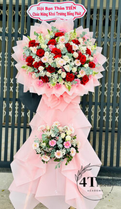 Kệ hoa chúc mừng tần gia - HK17