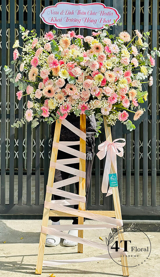 kệ hoa tươi tặng khai trương đẹp