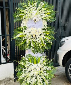 Kệ hoa viếng 3 tầng - HV126