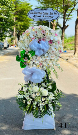 Kệ hoa viếng hiện đại - HV125