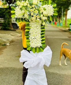 kệ hoa viếng thánh giá đẹp - HV67
