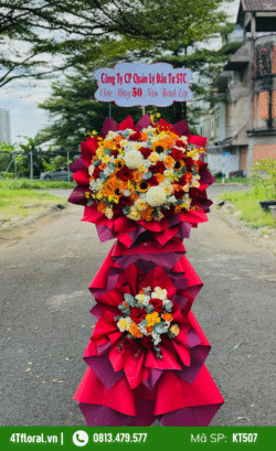 Kệ hoa khai trương - KT507